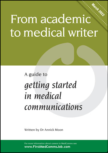 Download a free copy of the latest MedComms Careers Guide for medical writers